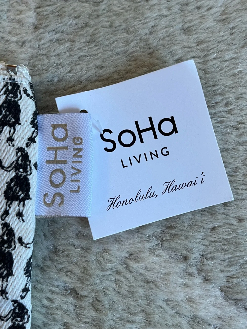 SoHa Hula Girl Tote & Toiletry Bags